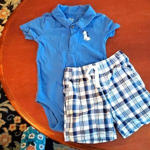 Toddler boys matching set